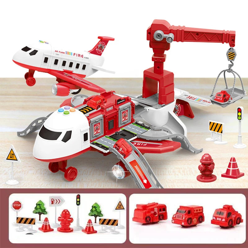 &nbsp;Mega Avión de Carga "Sky Adventure" 2-en-1