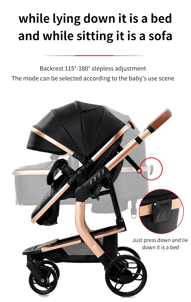 Cochecito 3 en 1 "Elite Comfort"