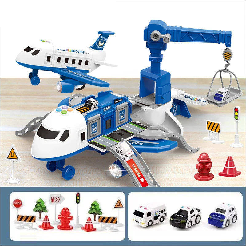 &nbsp;Mega Avión de Carga "Sky Adventure" 2-en-1