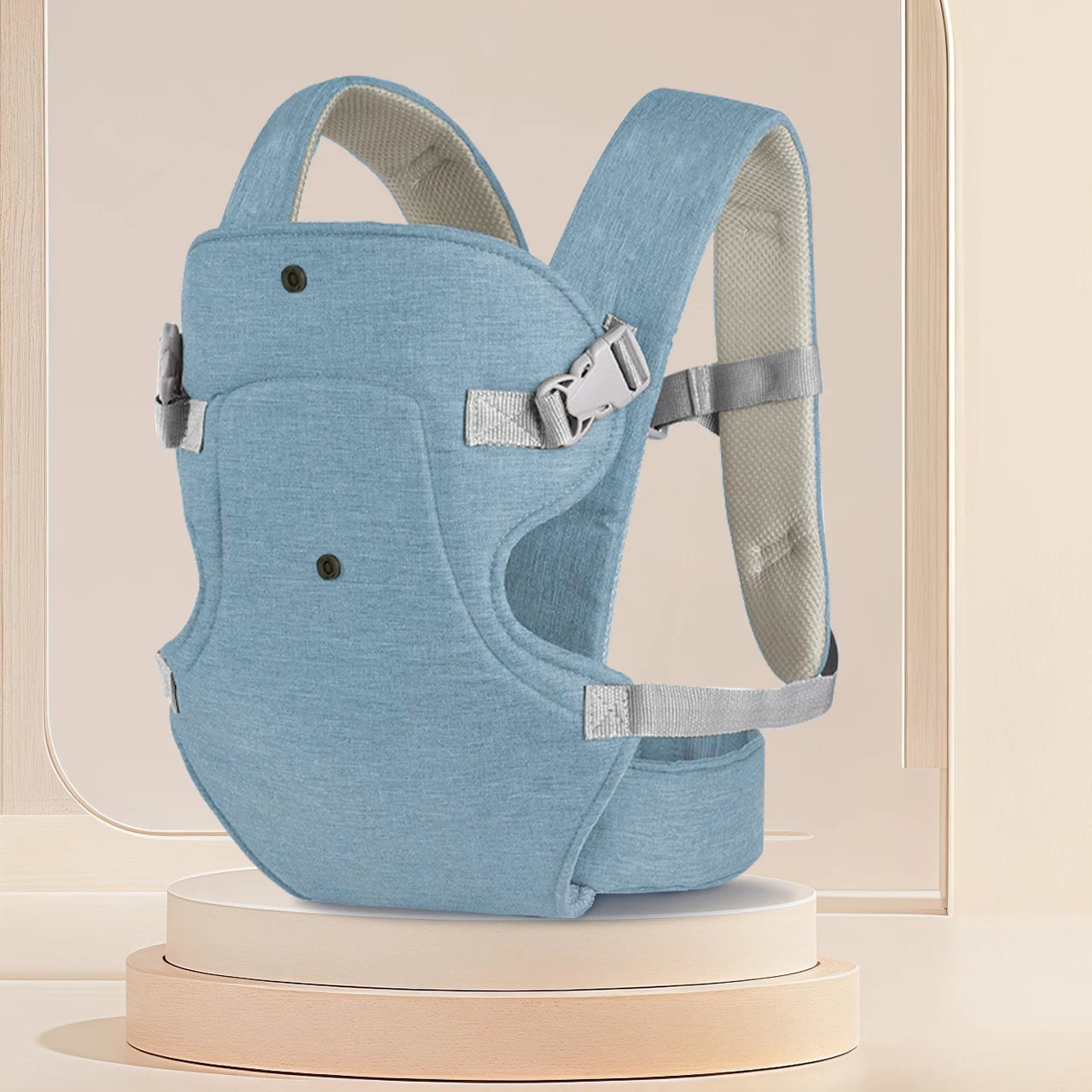 Portabebés Ergonómico Transpirable Multi-posición: Mochila Canguro Confort NovaTrend