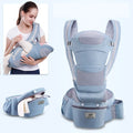 Mochila Portabebés Ergonómica 3 en 1 con Asiento de Cadera y Soporte Lumbar – Modelo Kangaroo 2026
