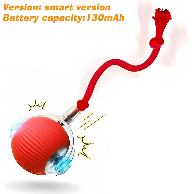 Pelota Inteligente para Perros: Juguete Interactivo con Rodamiento Automático y Recarga USB