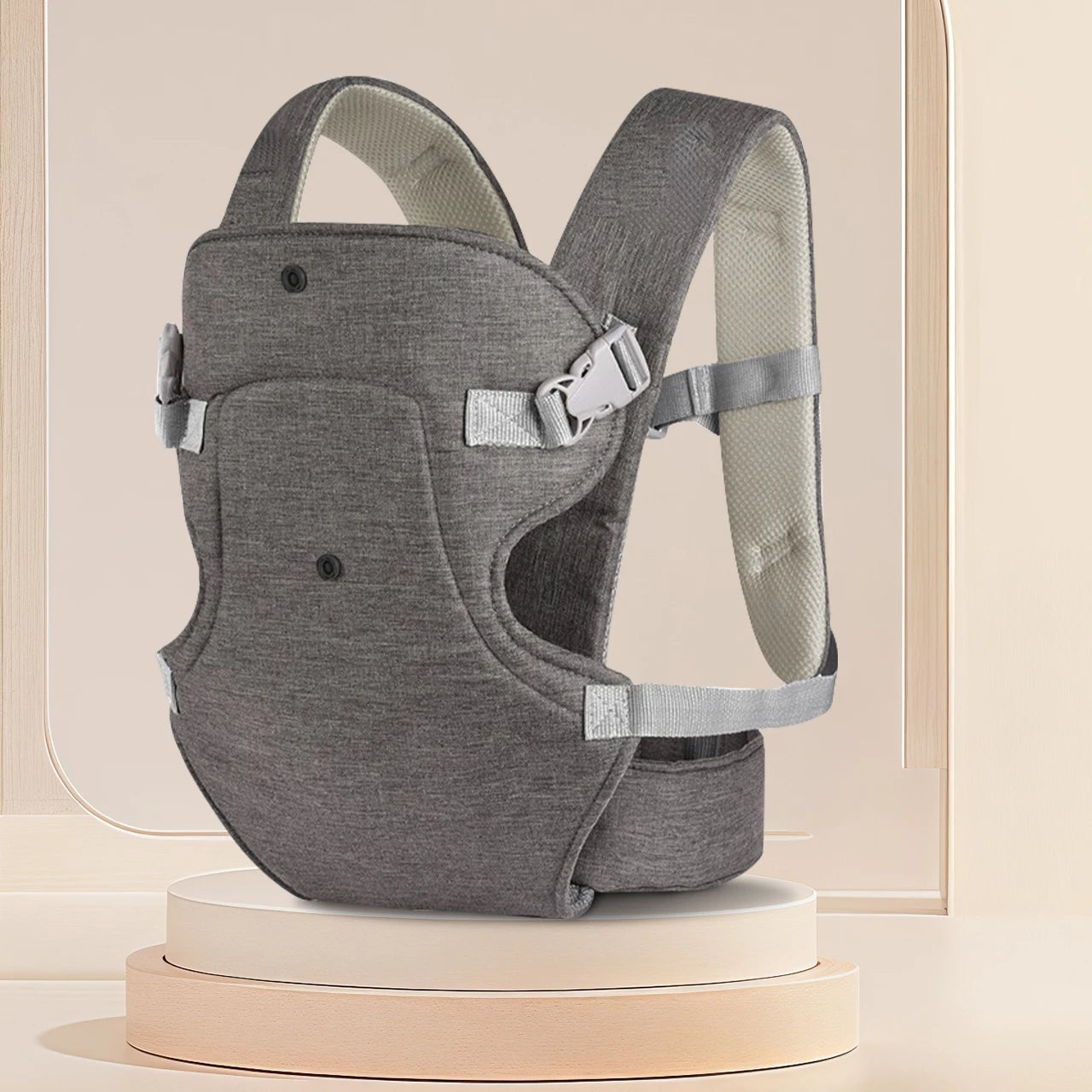 Portabebés Ergonómico Transpirable Multi-posición: Mochila Canguro Confort NovaTrend