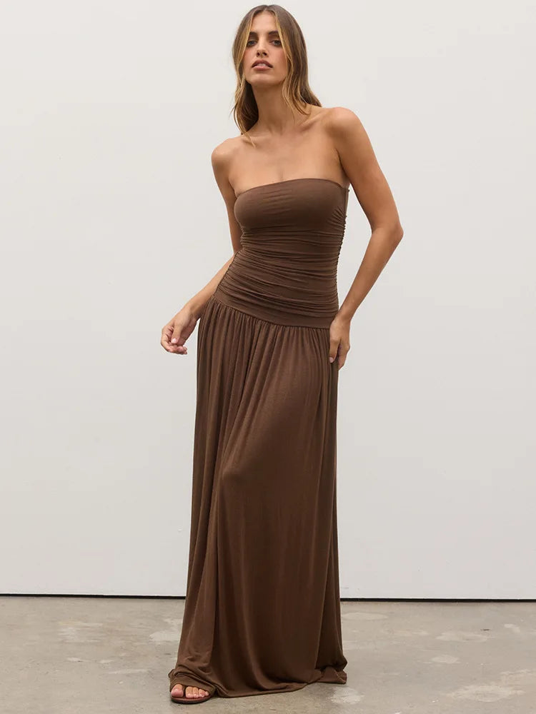 Vestido Maxi Mozision: Elegancia Minimalista