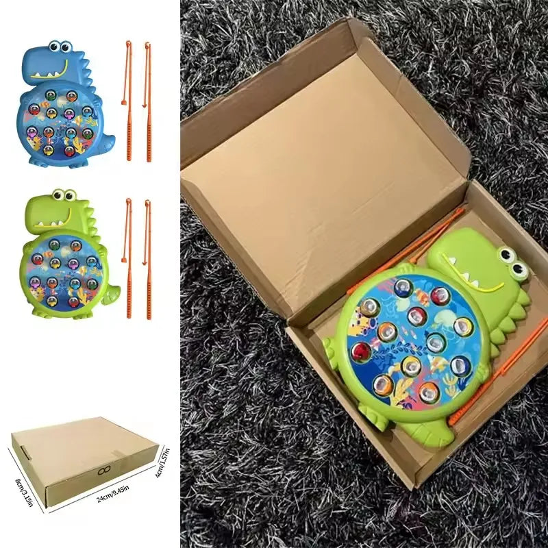 Juego de Pesca Magnética para Bebés - Juguete Educativo de Estimulación Temprana