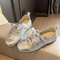 Zapatillas Deportivas Estilo Ballet con Lazo: Sneakers Elegantes y Ligeras NovaTrend